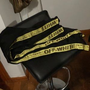 Off white track pants